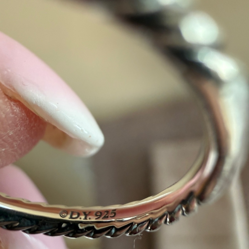 David Yurman Black Onyx Chatelaine Ring - Picture 4 of 8
